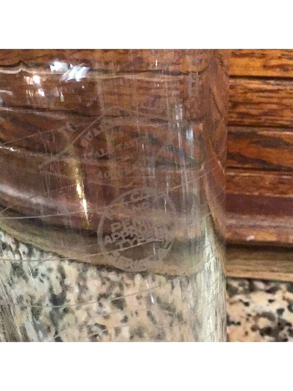 Vintage Whitall Tatum Pharmacy etched measuring beaker - Picture 3 of 6